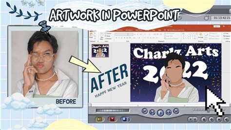 Powerpoint Speed Art Welcome 2022 Charlz Arts Youtube