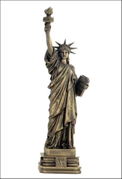 Statue Of Liberty Cold Cast Bronze 394l X 335w X 1240h Noreen