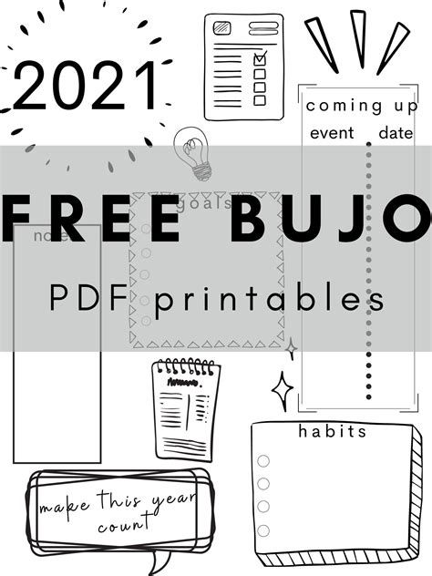 Bullet Journal Printables Web Check Out Our Bullet Journal Printables