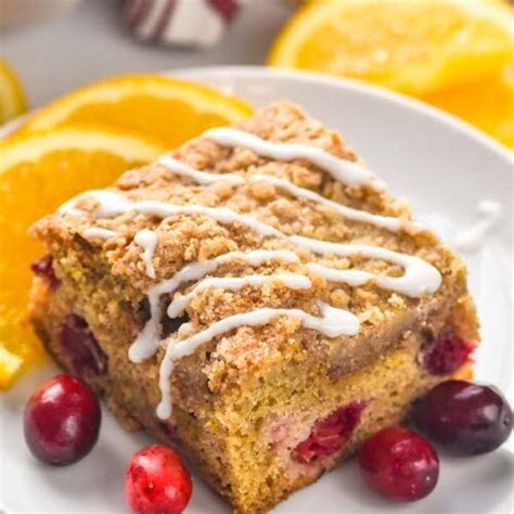 This Cranberry Orange Coffee Cake Is The Perfect Treat To Celebrate The