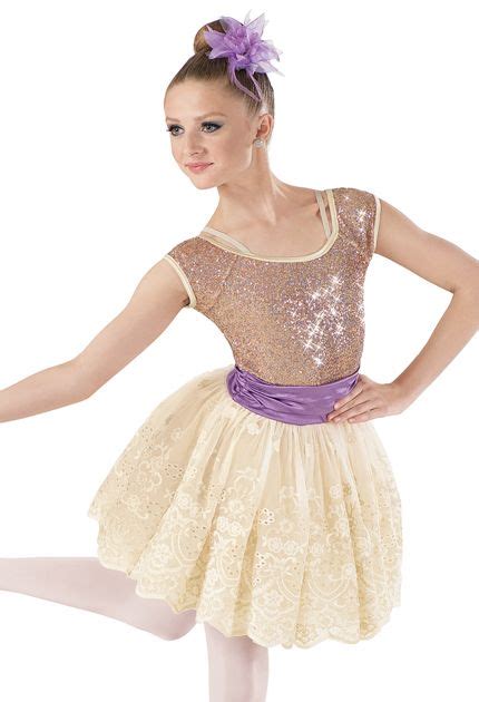 Weissman™ Sequin And Satin Lace Skirt Dress Dance Outfits Dresses Costume Outfits