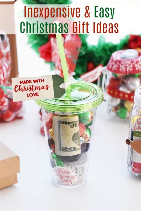 Cute Homemade Christmas Gift Ideas Inexpensive And Easy Diy