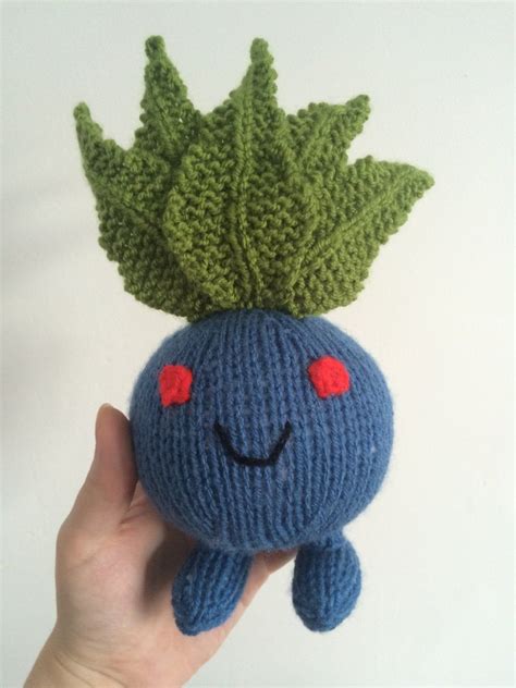 It is best suited for intermediate. Oddish pokemon knitting pattern toy softie plushie pattern ...