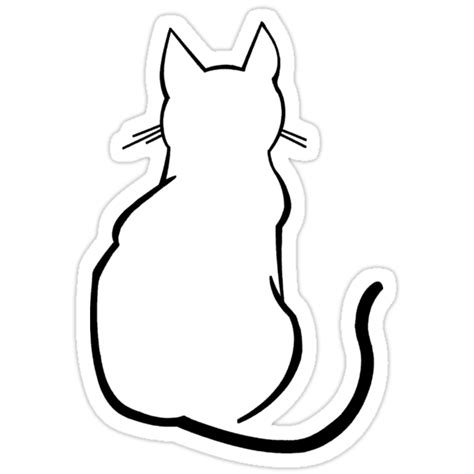 Cat Stickers By Ehmehli Redbubble