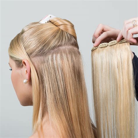 Extensiones De Clip Cabello Natural O Humano