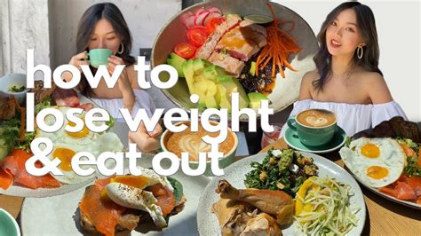 How To Lose Weight While Eating Out With Friends Youtube