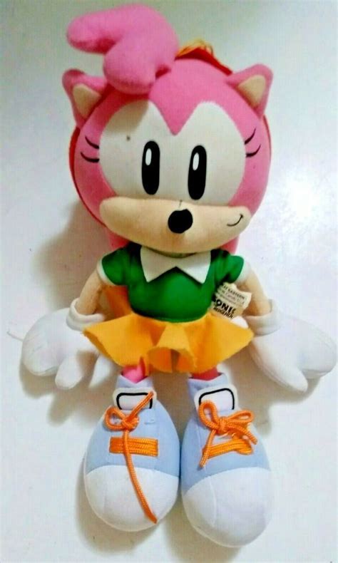 Amy Rose Great Eastern Plush Sonic The Hedgehog Toy Ge Entertainment