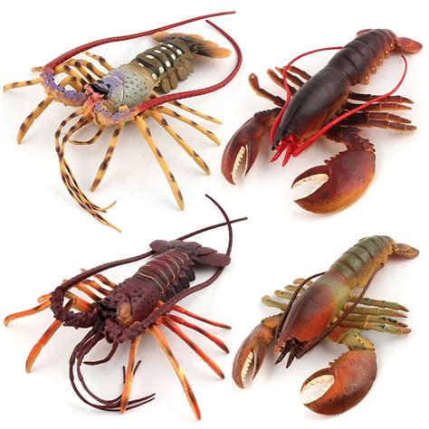 Fashion Halloween Lifelike Lobster Kids Pretend Play Toy Simulated
