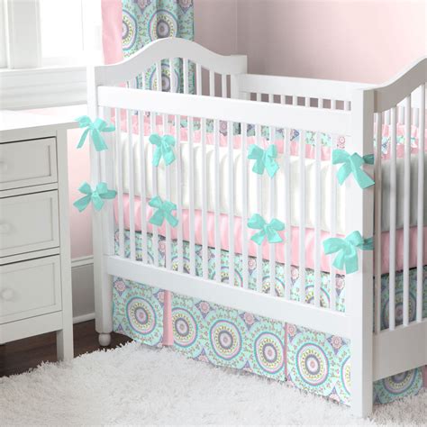 Together with crib bumper and blanket,also nursery bedding. Giveaway: Carousel Designs Gift Certificate - Project Nursery