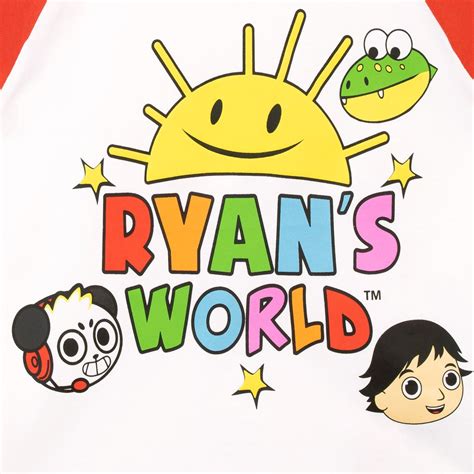 Get ready to save the world in style with our exclusive. Buys Kids Ryan's World T-Shirt | Character.com Official ...
