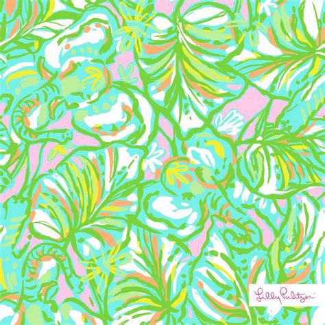 Print Worth Celebrating Elephant Ears Lilly Pulitzer Patterns Lilly