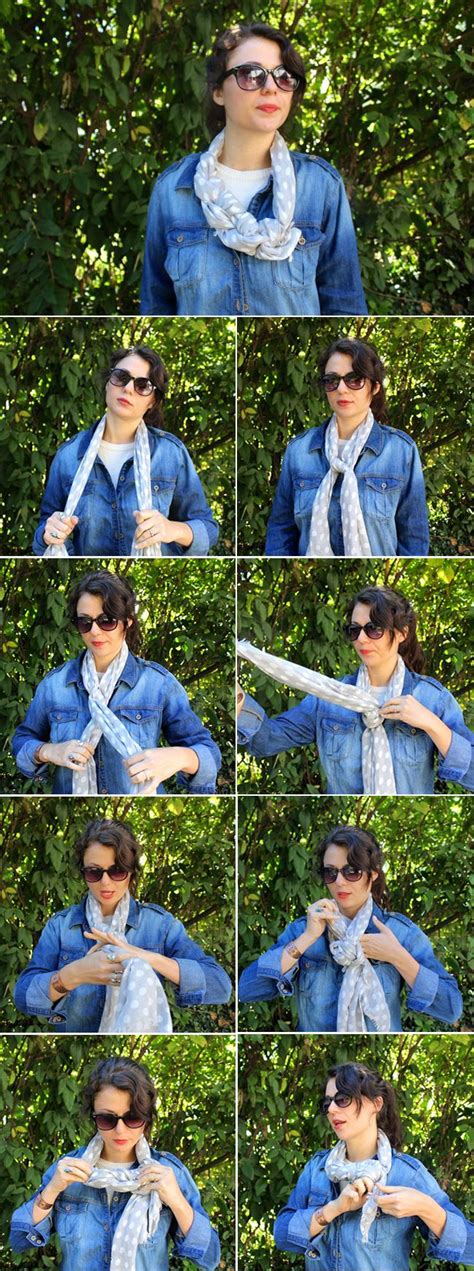 13 Super Stylish Ways To Tie A Scarf Different Ways Of Tying A Scarf Scarf Styles Ways To