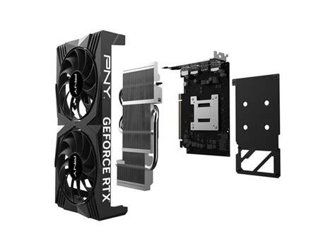 Pny Geforce Rtx 4060 8gb Verto Dual Fan Graphics Card Dlss 3 Neweggca