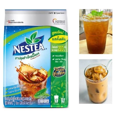 10 X 200g Nestea Unsweetened Instant Tea Mix Nestle Instant Tea Powder