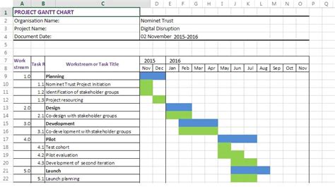Free Excel Timeline Template For Excel 2007 2016