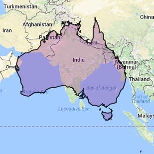 Compared to portfolios within the large size quintile. How Big is Australia compared to Europe? | Wicked Walkabout