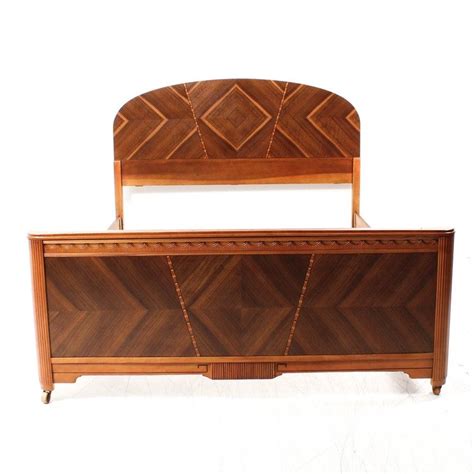 Art Deco Full Size Bed Frame Bed Frame Headboard And Footboard