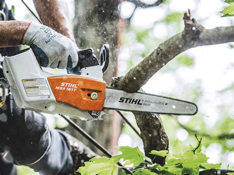 Cordless Stihl Top Handle Chainsaw Msa 161t Ope Reviews