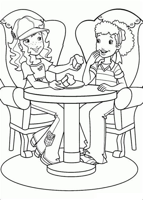 Free printable coloring pages for print and color, coloring page to print , free printable coloring book pages for kid, printable coloring worksheet. Holly hobbie Coloring Pages - Coloringpages1001.com