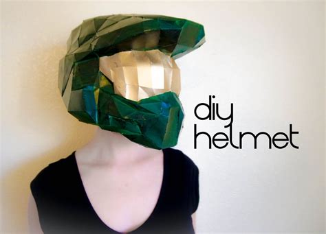 Master Chief Helmet Make Your Own With A Pdf Download Halo Etsy