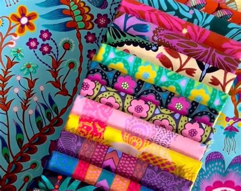 Brave By Anna Maria Horner Fat Quarter Bundle 18 Fabrics Etsy