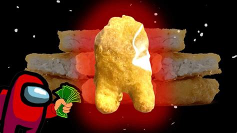 Among Us Chicken Nugget From Mcdonalds Bts Meal Sells For 100k On