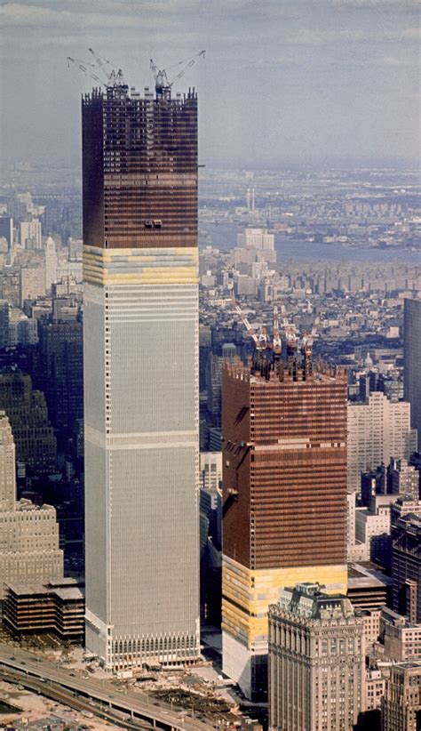 The Twin Towers During The 1970s Through Fascinating