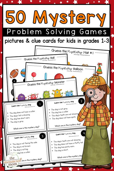 Mystery Problem Solving Activities Problem Solving Activities