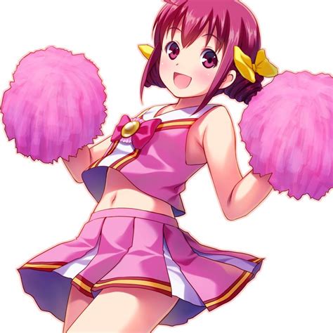 1girl D Absurdres Cheerleader Highres Hoshizora Miyuki Midriff Navel