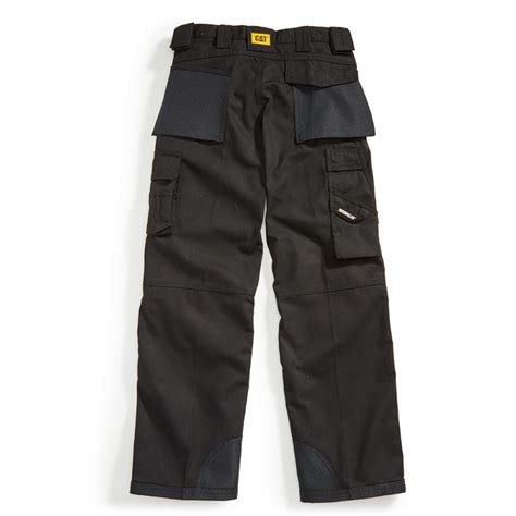 Mens cargo combat pants trousers work slim light tactical multi pockets bottoms. CAT Men's Trademark Multi Pocket Utility Pants