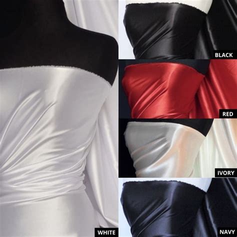 Super Soft Satin Fabric Q710 By Tia Knight Etsy