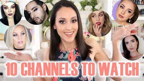 10 Beauty Channels I Love Watching YouTube