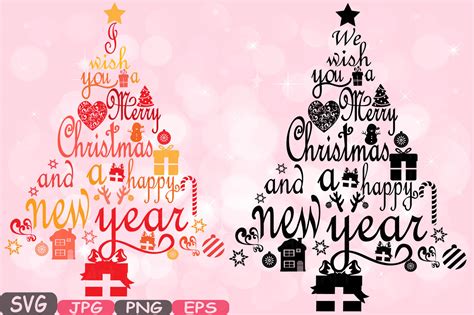Download Christmas trees We Wish You a Merry Christmas & Happy new ...