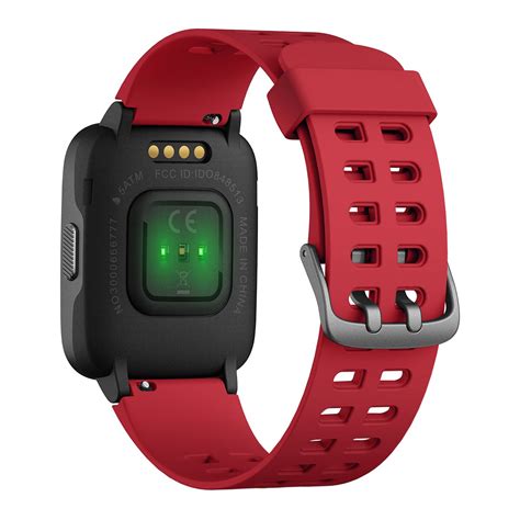 V Fitness Smart Activity Watch Red Big W