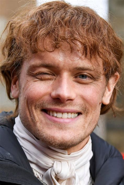 Flame Haired Hunk Sam Heughan Reveals The One Thing He Loves More Than Watching Outlander The