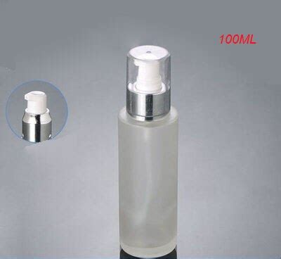 Find here pump bottle, dispenser bottles manufacturers, suppliers & exporters in india. NEW 100ml frosted glass with shiny silver press pump ...