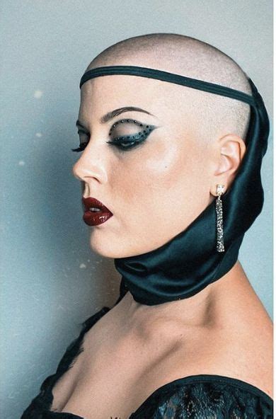 Pin By David Connelly On Bald Women 10 Girls With Shaved Heads Bald