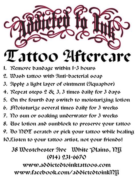 Best Tattoo Aftercare Insyaf