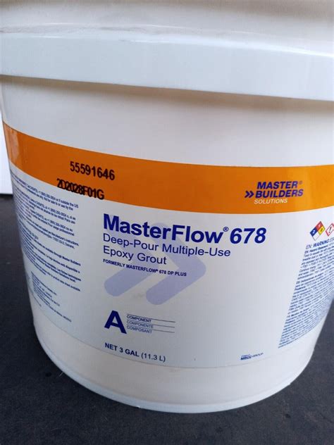 Master Builders Masterflow 678 Deep Pour Multiple Use Epoxy Grout 3