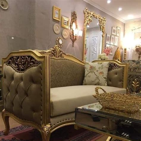 Romanian Luxury Sofa Set Chiniot Furniture Rose Wood Furniture