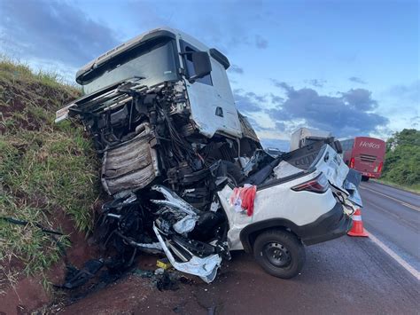 duas pessoas morrem em grave acidente na br 369 entre cascavel e corbélia rádio clube de realeza