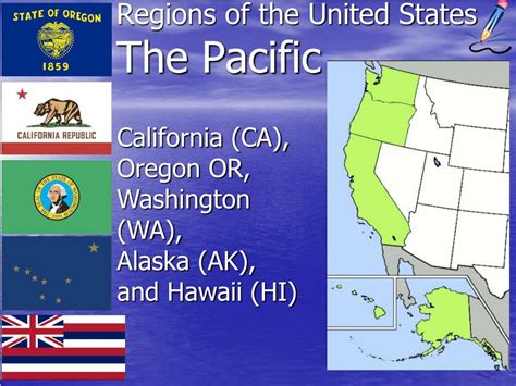Ppt Regions Of The United States The Pacific Powerpoint Presentation