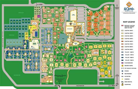 La Quinta Resort Map Gadgets 2018