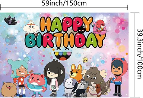 Toca Life Birthday Party Birthday Party Supplies Birthday Party