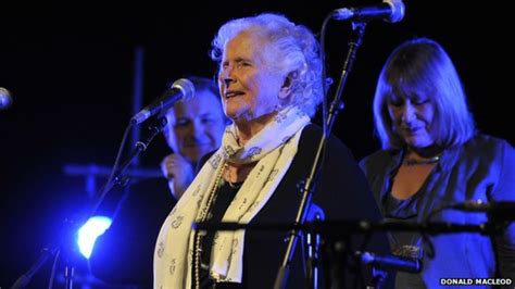 Flora Macneil The Queen Of Gaelic Singers Dies At The Age Of 86
