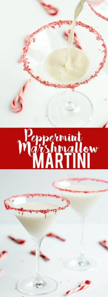 Peppermint Marshmallow Martini Fox And Briar Recipe Holiday