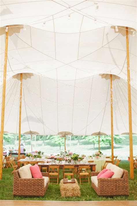 Tent Reception With Lounge Seating Elizabeth Anne Designs The