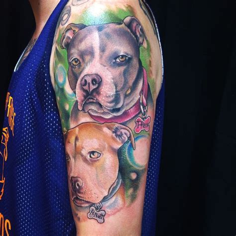 70 Pitbull Tattoo Designs And Meanings For The Dog Lovers 2019