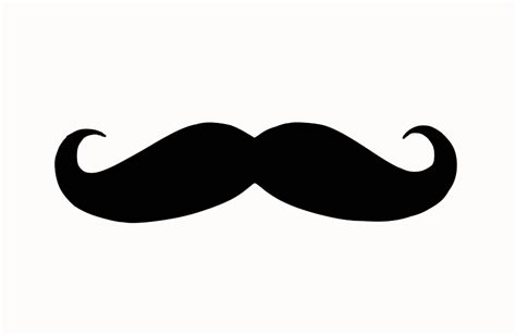 Mustache Stencil Clipart Best