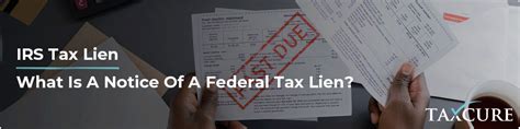 Irs Tax Liens How They Work And Details To Know